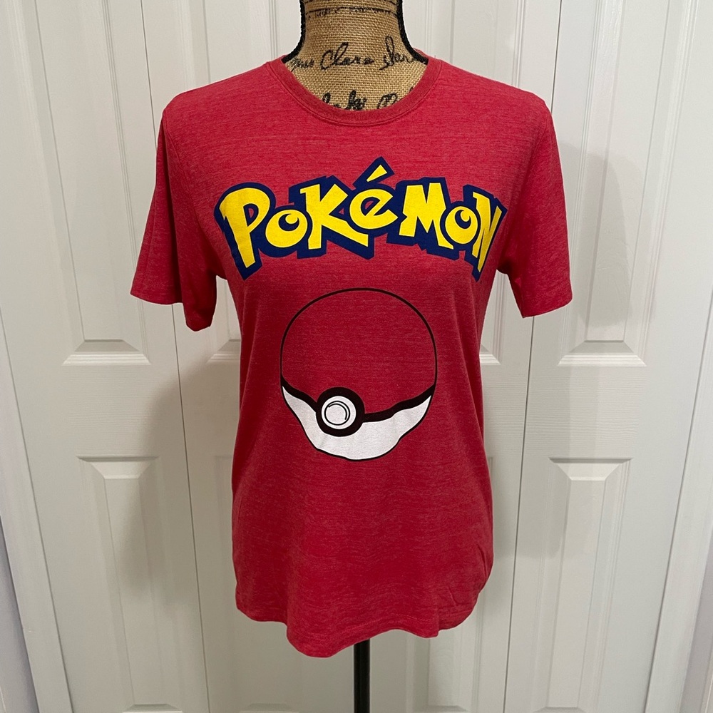 Pokemon Red Cotton Blend Tee